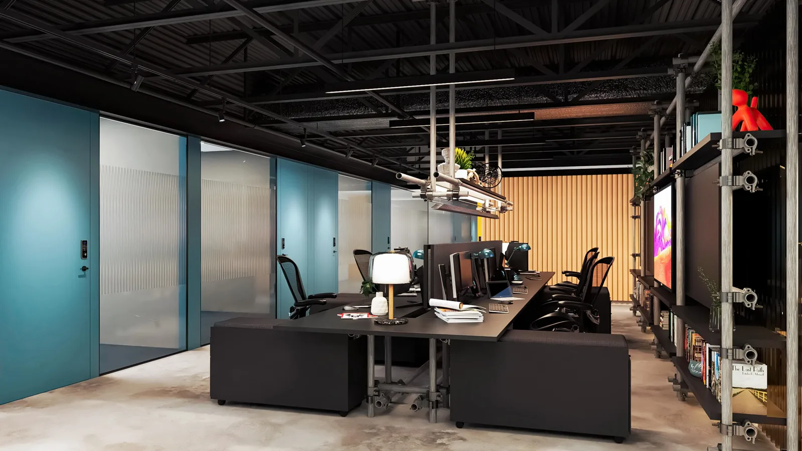 Oficinas del centro de negocios en Miami